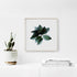 Green Leaves Floral Art Print